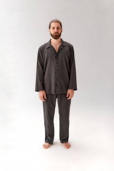 Піжама Lotus Home 10709 Туреччина Л  Бавовна Антрацит