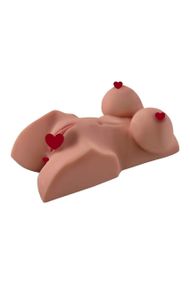 Мастурбатор-торс Pipedream PDX Plus Perfect Dd's Masturbator бежевий, 30 см Sex Aura