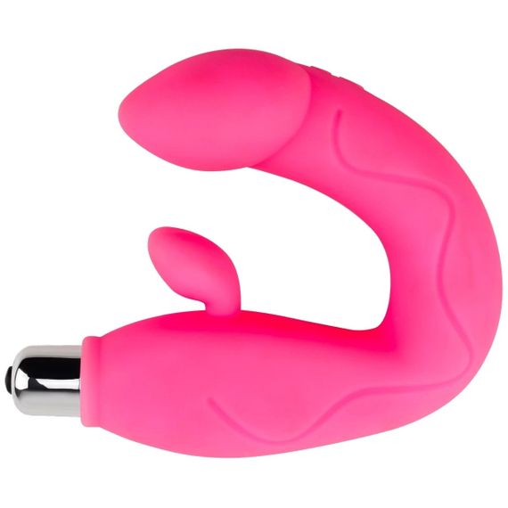 Вібратор подвійної стимуляції Chisa Sweet Breeze для точки G та клітора, рожевий sexstyle