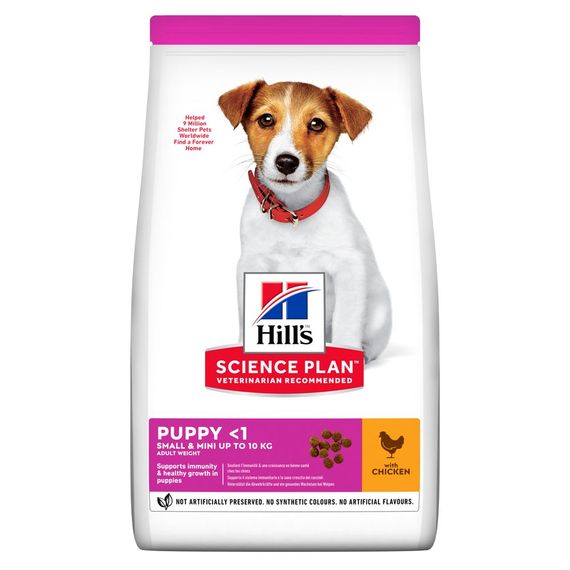Корм Hill's Science Plan Puppy Small & Mini Chicken сухий з куркою для щенят малих порід 3 кг