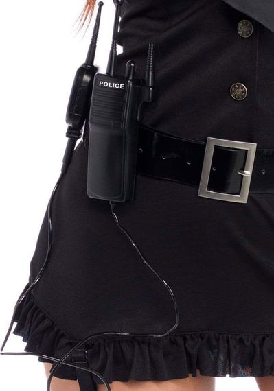Еротичний костюм поліціянтки Leg Avenue Dirty Cop XL, 6 предметів | Зображення 4