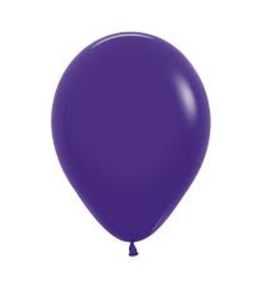 Кульки повітряні 1101-0241 мікс кольорів 10-12" Ціна за 1шт Фіолетовий