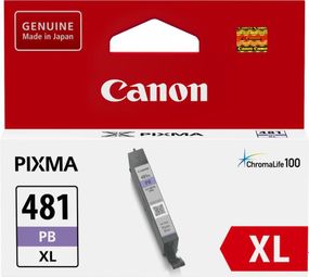 Картридж Canon CLI-481PB XL PIXMA TS8140/9140/8240/8340
Photo Blue (2048C001)