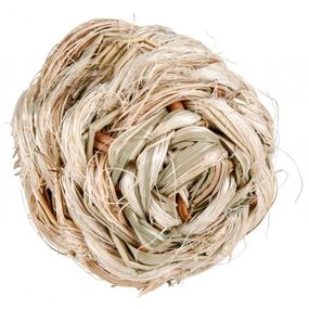 Іграшка Trixie для гризунів м_яч з брязкальцем натуральні матеріали трав_яний 6 см