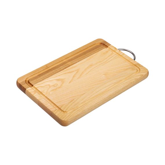 Обробна дерев'яна дошка прямокутна 30×20 см ясен C5W200300 | Зображення 1