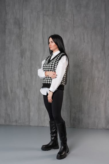 Чоботи жіночі Fashion Yentl 3870 40 розмір 25,5 см Чорний | Зображення 8