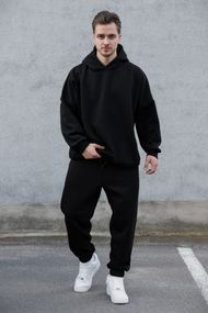 Спортивний костюм на флісі Without Miror Black