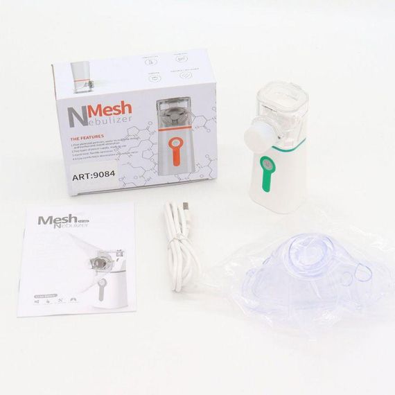 Ультразвуковий інгалятор від батарейок та від USB, M 202 / Портативний небулайзер / Ручний інгалятор для дітей | Зображення 9