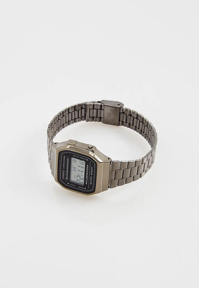 Мужские наручные часы Casio Collection A168WEGG-1AEF оригинальные японские со стальным браслетом | Зображення 7