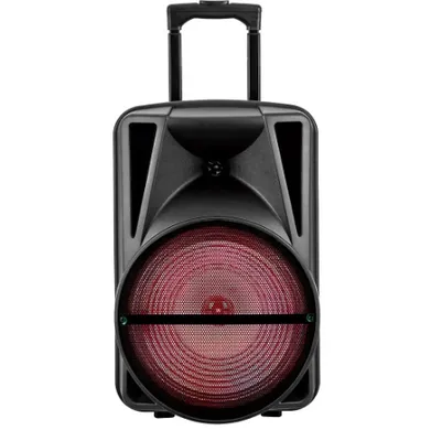 Портативная колонка XPRO MD20-12L чемодан  30Вт, USB, SD, FM радио, Bluetooth, 1 микрофон, ДУ (MER-15726) | Зображення 4