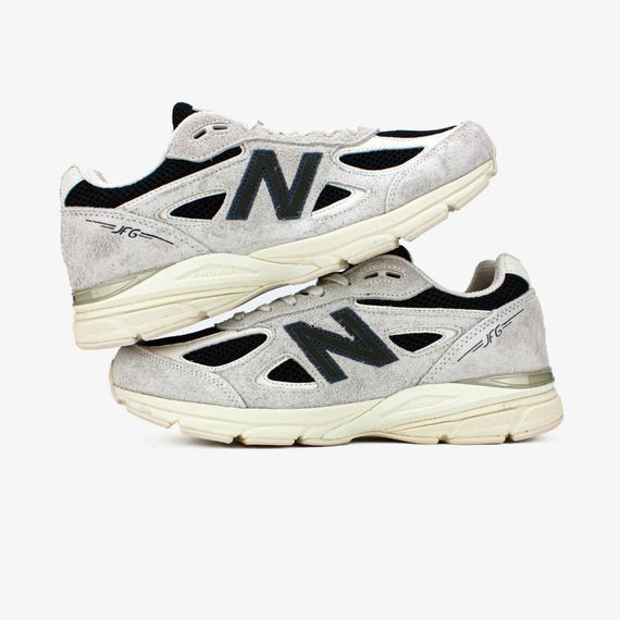 Кросівки весна літо New Balance сітка бежевий/чорний | Зображення 2