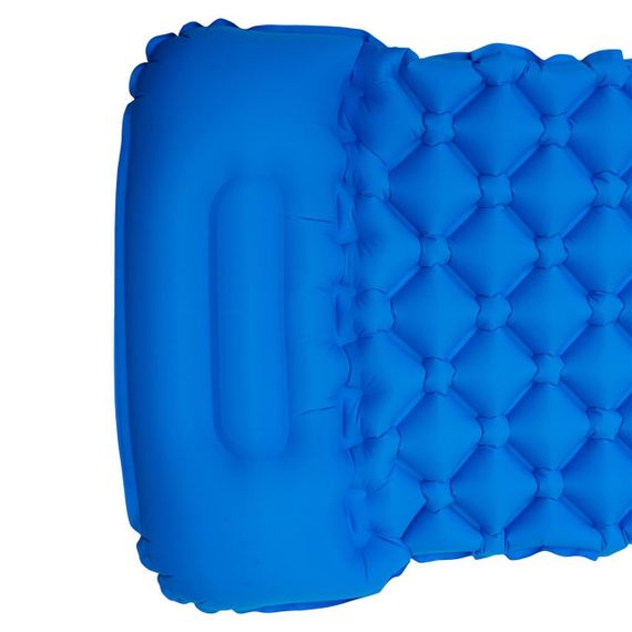 Матрац для намету надувний похідний 190х55х3 см туристичний матрац Синій SJ-0084BL | Зображення 1