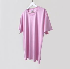 Мужская футболка классическая с коротким рукавом OW0001 цвет розовый размер М