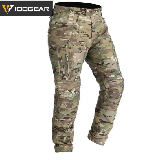 Комплект 4в 1 Бомбер Air Forces MTP + штани IDOGEAR MTP + убакс IDOGEAR MTP + взуття Esdy MTP | Зображення 1
