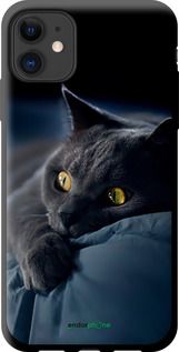Чохол на iPhone 11 Димчастий кіт "825b-1722-2448"