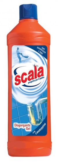 Засіб для чищення труб Кріт 1 л Scala Disgorgate Gel con Candegina 8006130501594
