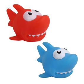 Іграшка Eastland для собак Дельфін із пискавкою вініловий блакитний/червоний 13х10х7 см