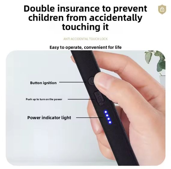 USB-заряджаєма імпульсна/дугова електрозапальничка | Зображення 5