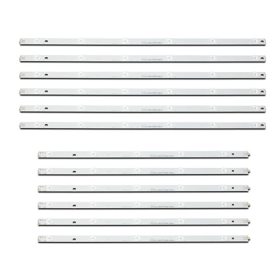 LED підсвітка TV 55" CCH_55_D2000/D3000/5000_L/R LB-C550F14-E4-S-G1-DL9/DL10 SVJ550AD6-REV00-11LED 12шт.