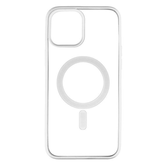 Чохол TPU Color with Magsafe для iPhone 12 Pro Max Колір 03, Білий | Зображення 5