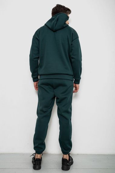 Спортивный костюм мужской на флисе., цвет зеленый, 238R030 | Зображення 3