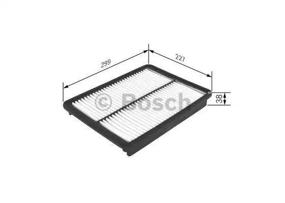 Фільтр повітряний HYUNDAI GRAND, KIA SORENTO, BOSCH (F026400448) | Зображення 4