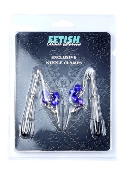Затискачі для сосків - Fetish Boss Series Exclusive Nipple Clamps No.6 | Зображення 1