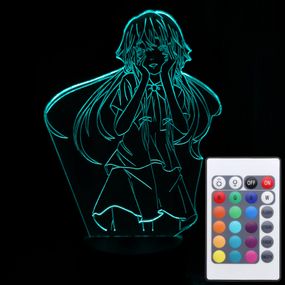 Акриловий світильник-нічник з пультом 16 кольорів Юно Гасай tty-n001645