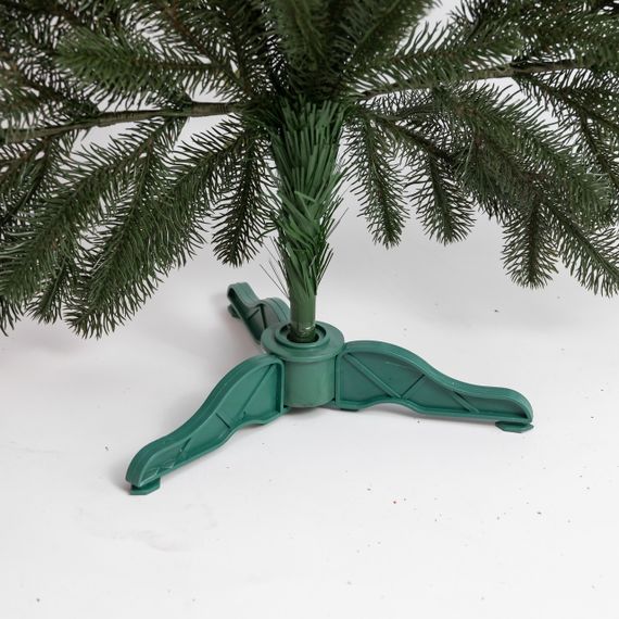 Лита штучна ялинка зелена 180 см на пластиковій підставці SOK-M-D-6 | Зображення 4