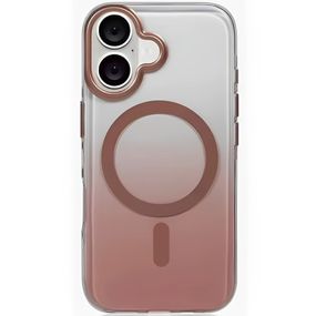 Чохол TPU+PC Shadow with MagSafe для Apple iPhone 16 (6.1") Rose Gold