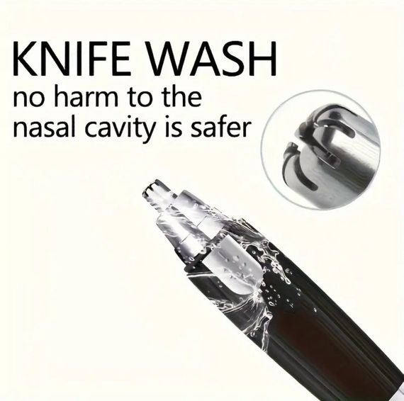 Електричний тример для носа, шиї, вух та брів для чоловіків і жінок | Зображення 9