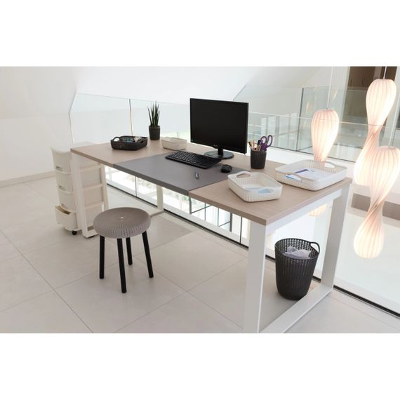 Корзина для паперів пластикова Curver (Курвер) Knit 7 л (03678) Коричневий | Зображення 5