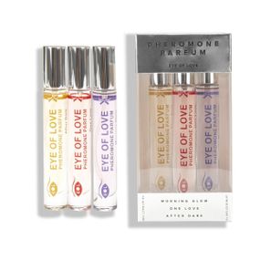 Набір ароматів з феромонами Eye Of Love Pheromone Perfume Set для жінок, 3 х 30 мл