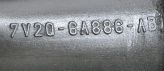 Патрубок повітряного фільтра Ford Fiesta VI Mk6 1.6 TDCI шланг Форд Фієста 6 7V2Q6A886AB | Зображення 3