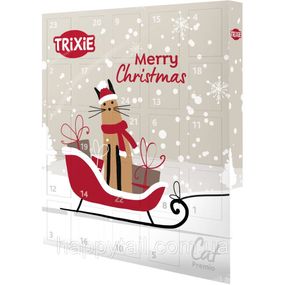 Адвент-календарь Trixie PREMIO Cat Merry Christmas для котов ассорти 30х34х3,5 см 24 ячейки