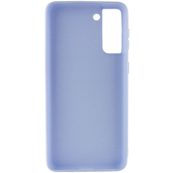 Силіконовий чохол Candy для Samsung Galaxy S21+ Блакитний / Lilac Blue | Зображення 1