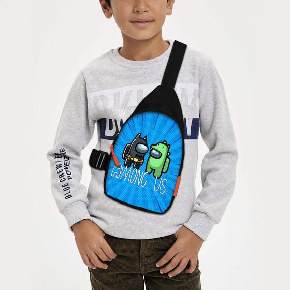 Сумка через плечо детская Among Us 29х17 см сумка слинг для мальчика (02026)