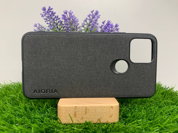 Чохол накладка Google Pixel 5 тканина сірий