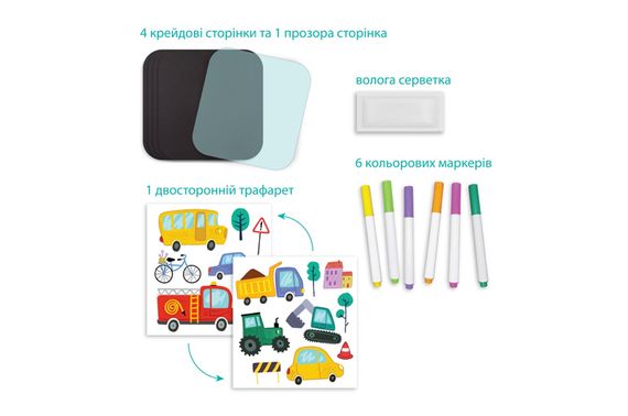 Набір для творчості 301046 "Транспорт" DoDo | Зображення 2