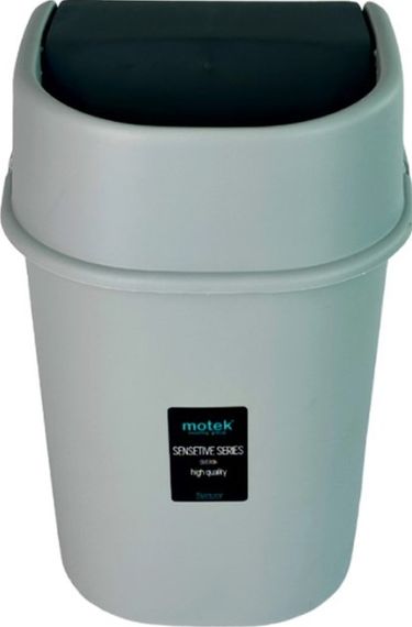 Контейнер для сміття Motek 13 л Сірий (СPY-114)