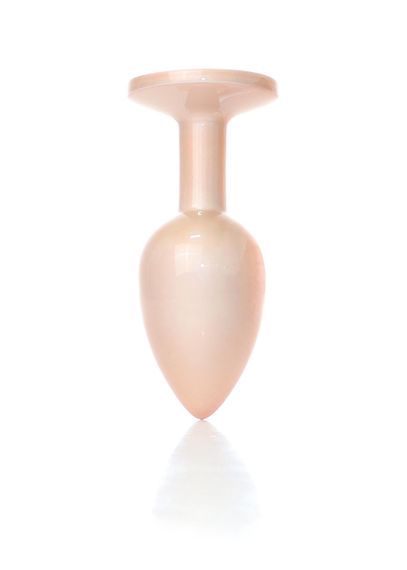 Анальна пробка - Jewellery Pearl Gold Plug Clear S | Зображення 4