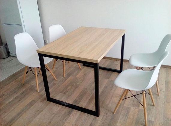 Стул обеденный пластиковый на буковых ножках Nik N Eames DSW, цвет сиденья Серый 10 | Зображення 8