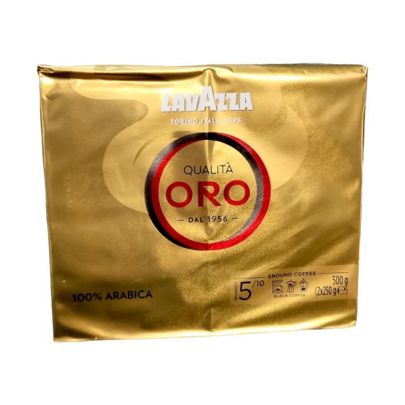 Кава мелена Lavazza Qualita Ого, 250 грам Італія, Солодкуватий, з легкою кислинкою смак 100% арабіки | Зображення 1