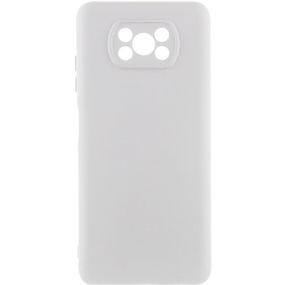 Чохол Silicone Cover Lakshmi Full Camera (AA) для Xiaomi Poco X3 NFC / Poco X3 Pro Білий / White