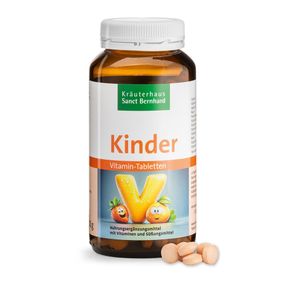Мультивітаміни "Sanct Bernhard" Дитячий комплекс «Kinder-Vitamin», Німеччина, 240 таблеток