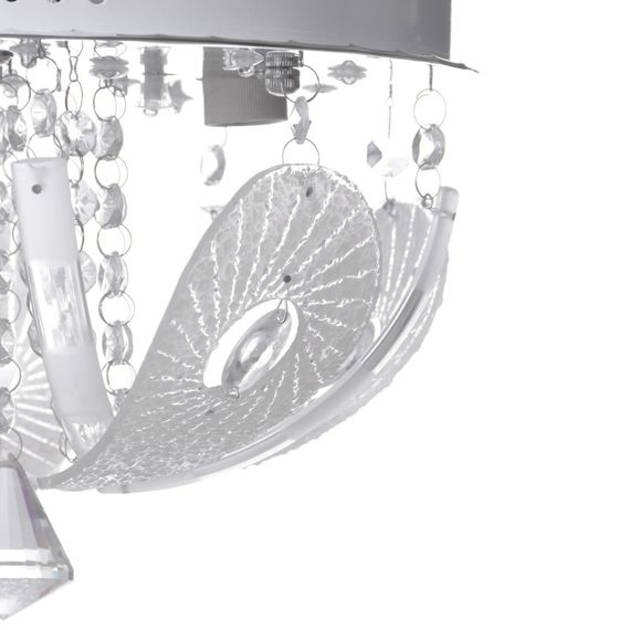 Люстра торт потолочная с пультом LED E14 60W RGB WH (BCL-650S/3) | Зображення 2