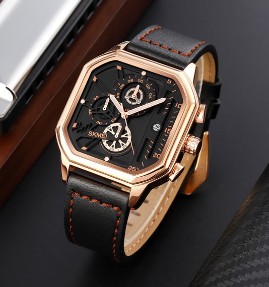 Чоловічий годинник Skmei 1963RG Rose-Gold | Зображення 3