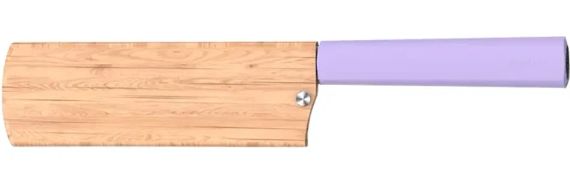 Ніж кухонний Butterfork Nakiri AR-RPM9 ABS Mist Violet | Зображення 1