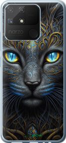 Чохол на Realme Narzo 50A Кішка "5548u-2514-2448"