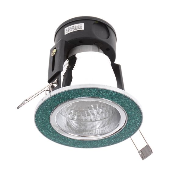 Светильник потолочный врезной  VDL-25/11 Sh LIGHT BLUE/CHR